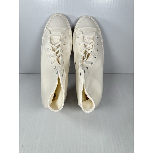 Size 9 Converse Chuck Taylor Hi Egret White Shoe Sneaker A10964C Mens NEW - Picture 6 of 8